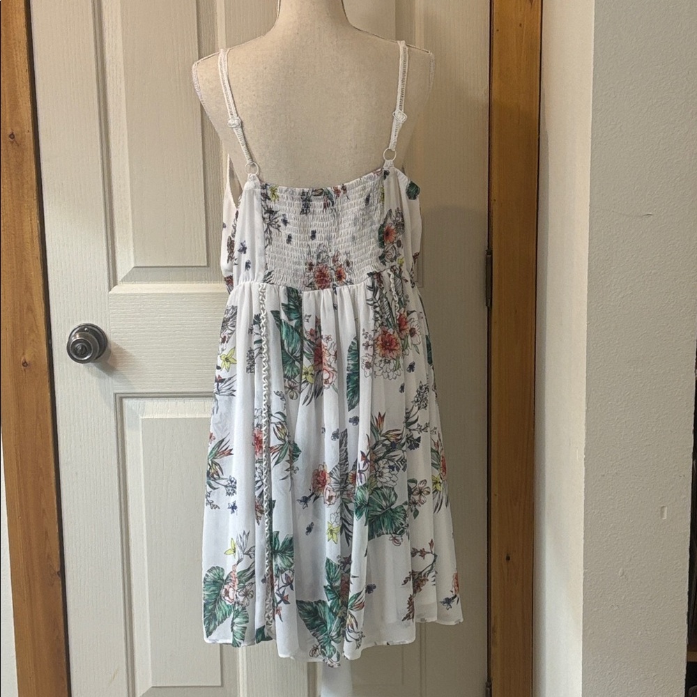 Torrid Floral Smocked Dress - Picture 5 of 11